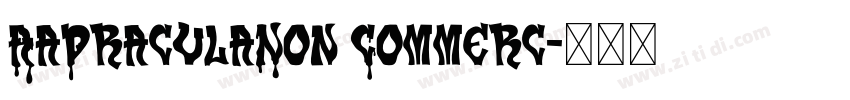AaDraculaNon Commerc字体转换